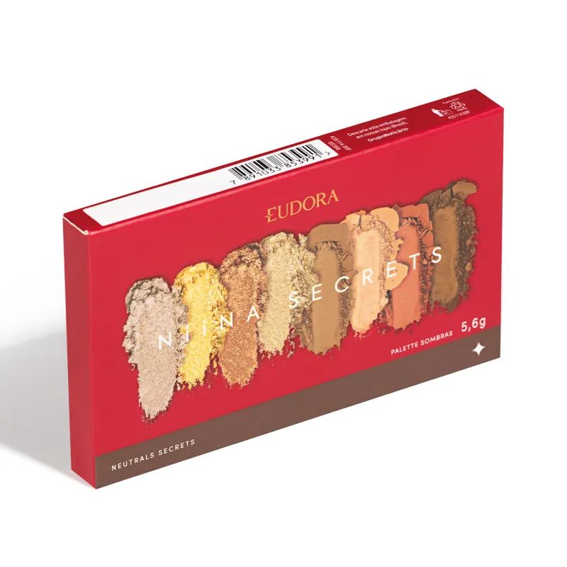 PALETTE DE SOMBRAS NIINA SECRETS NEUTRALS 5,6G